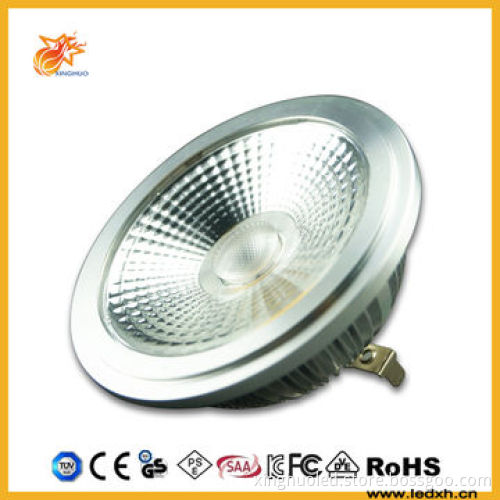 LED spotlight bulbs, COB AR111 9W 6063 aluminum alloy material